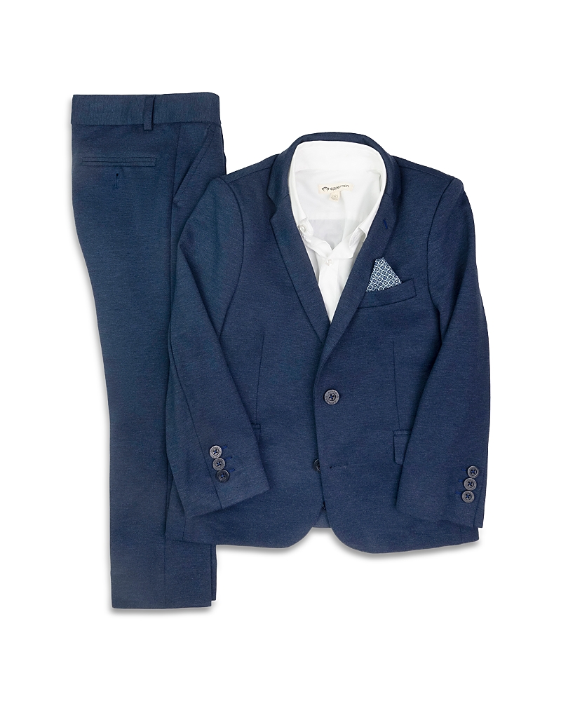 Appaman Boys' Two Piece Stretchy Mod Suit - Little Kid, Big Kid In Blueprint