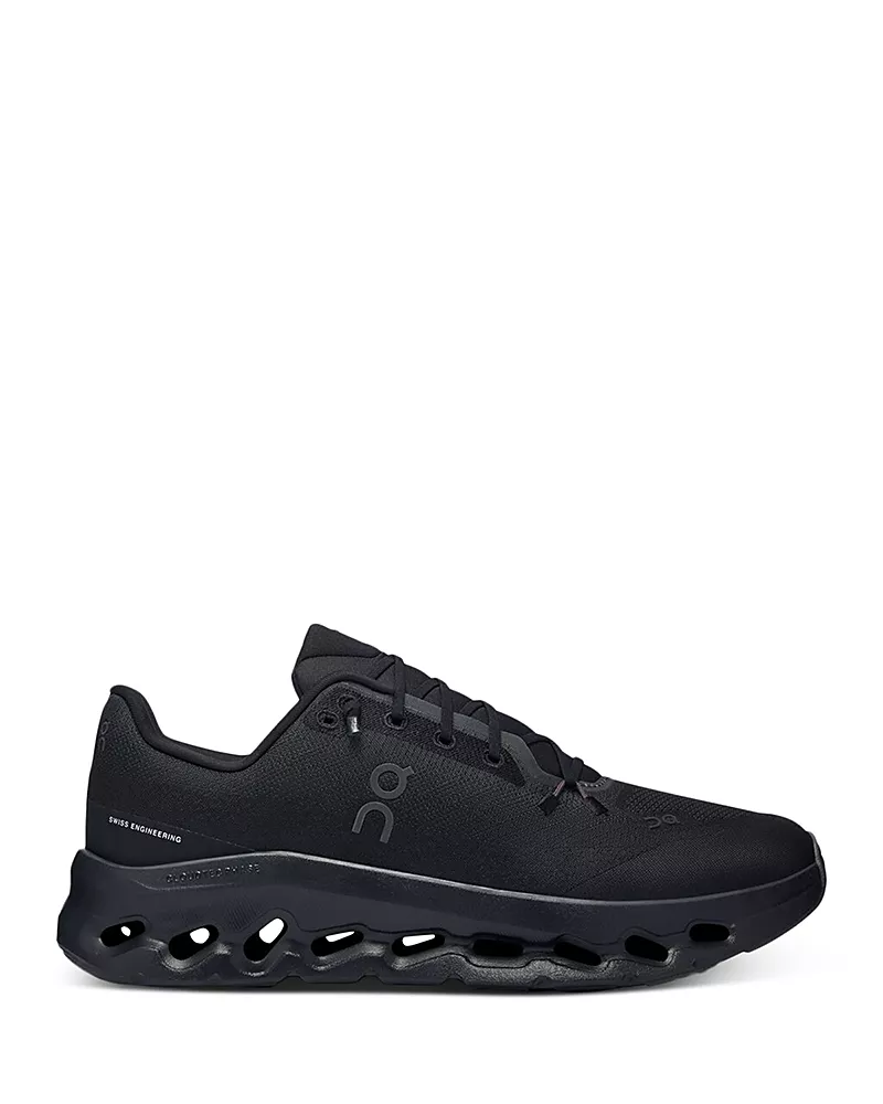 On Men's Cloudtilt Sneakers in Black Eclipse