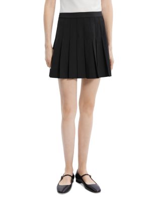 Theory - Pleated Mini Skirt