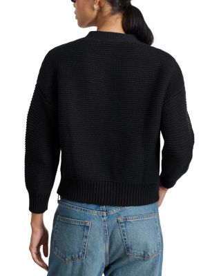Nico Crewneck Cotton Cardigan