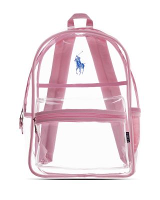 Clear Polo Backpack