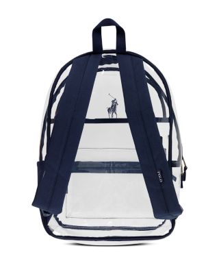 Clear Polo Backpack