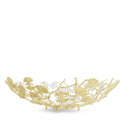 Butterfly Ginkgo Gold Centerpiece Platter