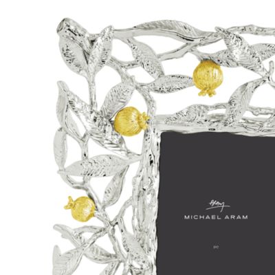 Pomegranate Silver & Gold Frame, 5" x 7"