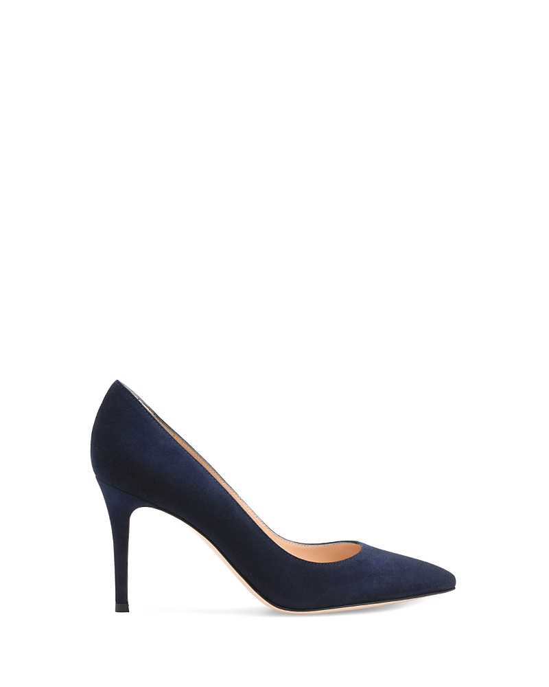 Shop Gianvito Rossi Women's Gianvito 85 Pumps In Blue