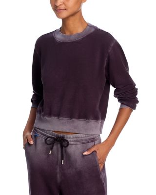 Cotton citizen milan cropped sweatshirt sale