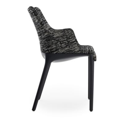 Eleganza Nia Melange Armchair, Black Legs