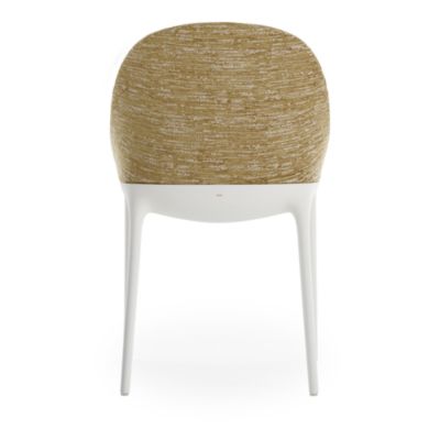 Eleganza Ela Dining Chair, White Legs