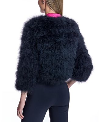 Feather Bolero Jacket