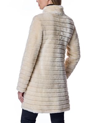 Grooved Shearling Jacket