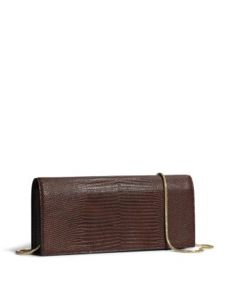 Twisted Gold Side Handle Clutch