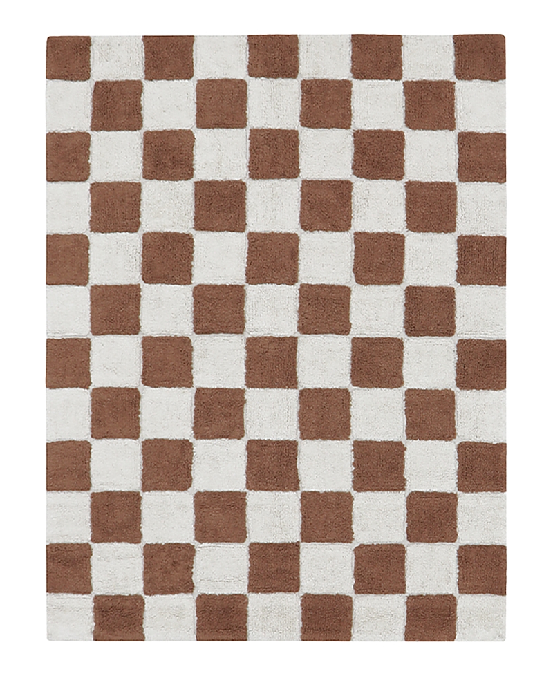 Lorena Canals Little Chef Washable Kitchen Tiles Area Rug, 4' X 5'3 In Toffe