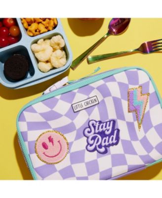 Checkered Patched Lunch Box
