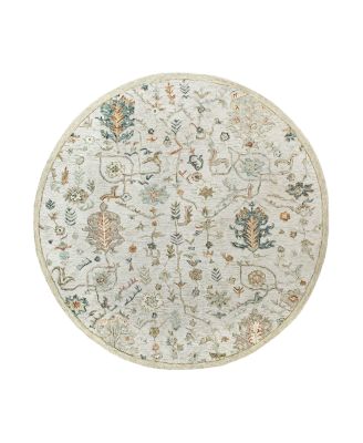 Lr Home Vintage Vinta-81921 Round Area Rug, 8'6 x 8'6