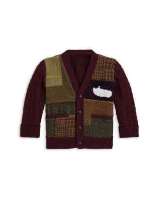 Ralph Lauren Baby Boys Cardigan In Navy