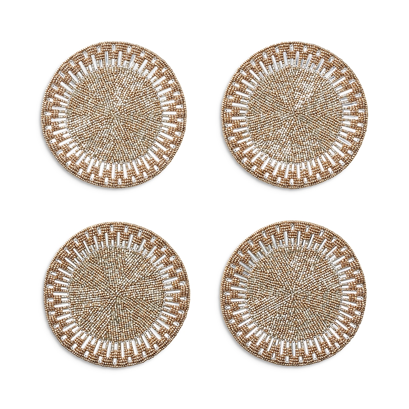 Kim Seybert Palisade Coasters, Set of 4