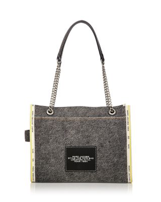 The Denim Chain Medium Tote Bag