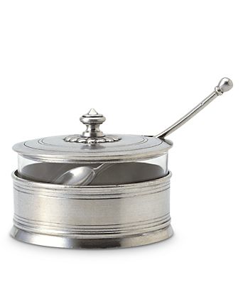 Parmesan Dish with Spoon