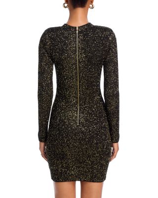 Cherry Sequined Mini Dress