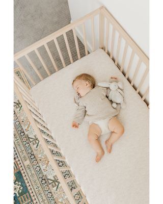 Oat Premium Crib Sheet