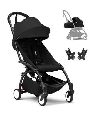 Stokke - YOYO³ Stroller From Newborn to Toddler - Black on Black