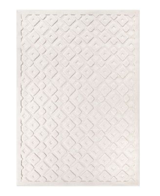 Orian - Orian Crochet Diamond Park Area Rug, 5'3" x 7'6"