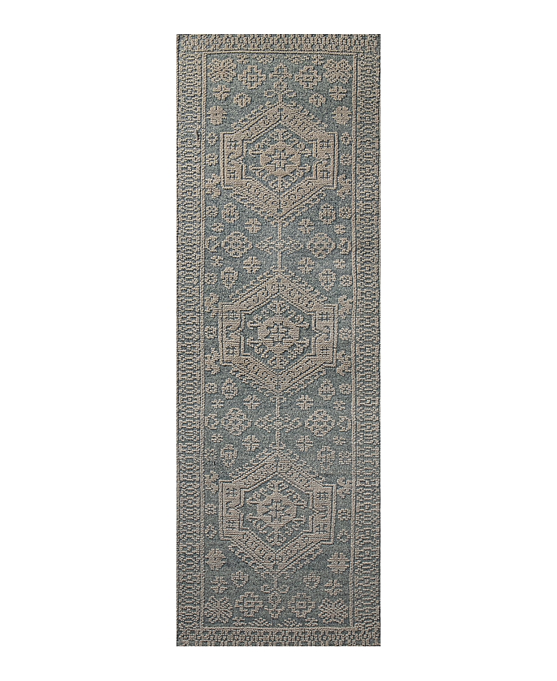 Bashian Telluride Tel501 Runner Area Rug, 2'6 X 8' In Teal