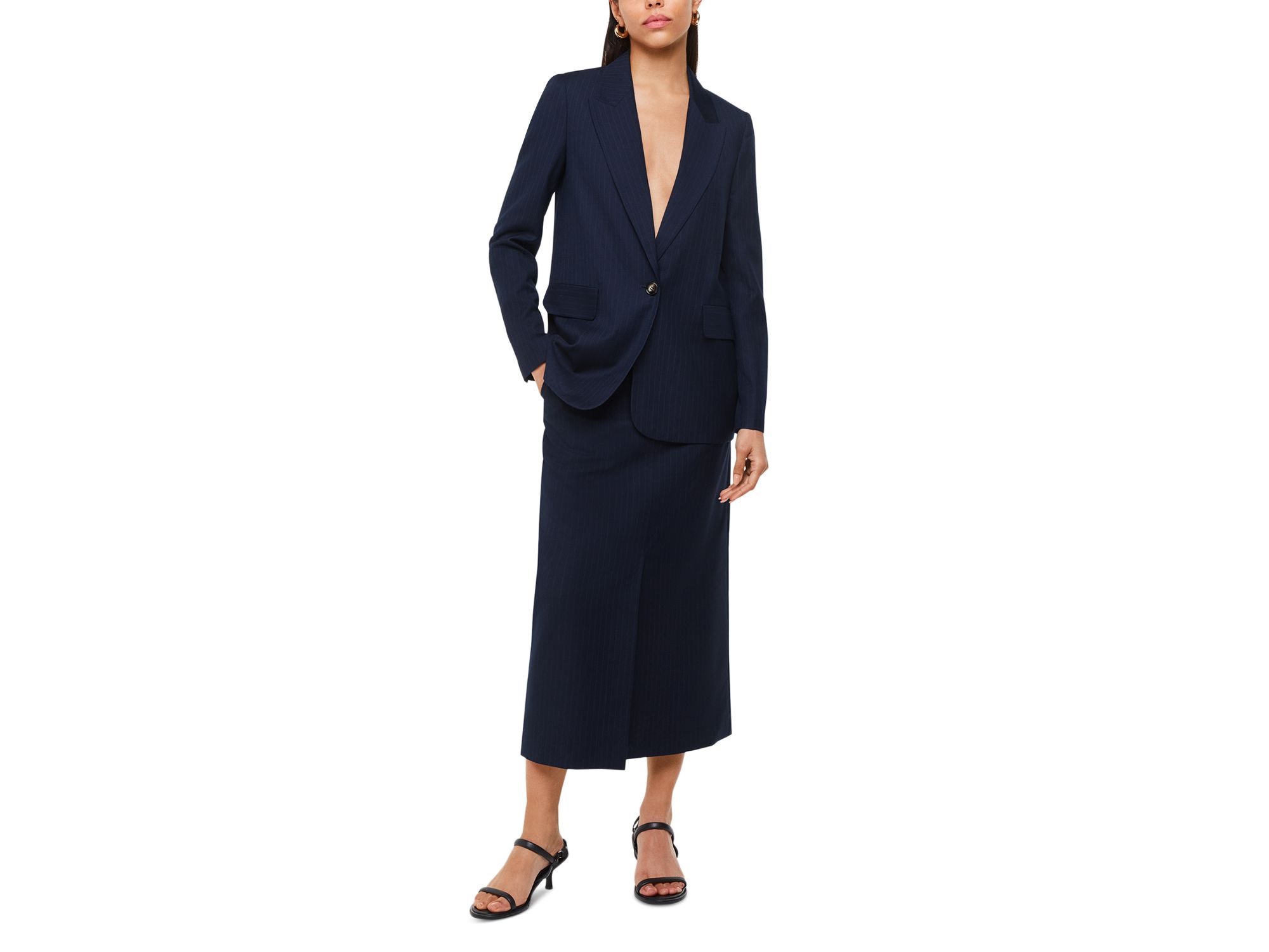 Pinstriped Blazer — Image 4