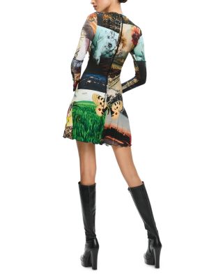 Alice and Olivia Delora Paneled Dress | Bloomingdale's Women