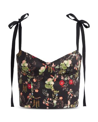 Alice and Olivia Helene Bustier Top | Bloomingdale's
