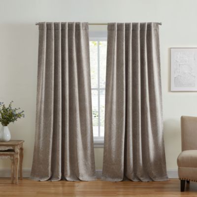 Elrene Home Fashions Vittoria Paisley Printed Blackout Curtain Panel, 52 x 95