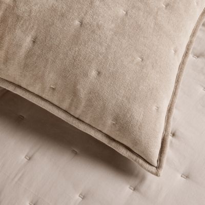 Textured Chenille Quilted Standard Sham - Exclusive