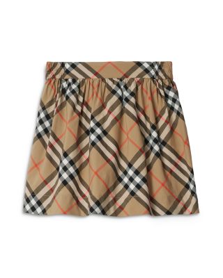 Burberry - Girls' Check Cotton Skirt - Little Kid, Big Kid