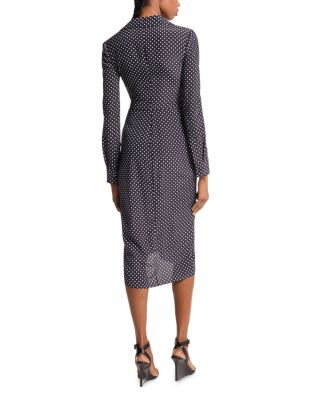seina midi dress Siena Wool-Cashmere Midi Dress - Blue