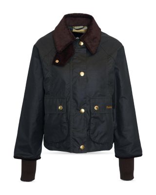 Beadnell Cropped Waxed Coat - thumbnail 9