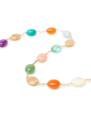 18K Yellow Gold Siviglia Multi Stone Collar Necklace, 16.5" - Exclusive