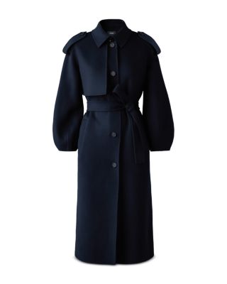 Ceyla Wool Trench Coat