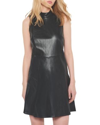 Crawford Upcycled Leather Dress