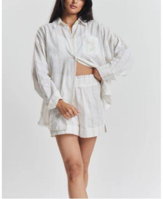 Women's Lomandra Ethical-Cotton Pajama Shorts