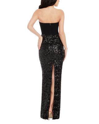 Vada Sequin Sweetheart Gown