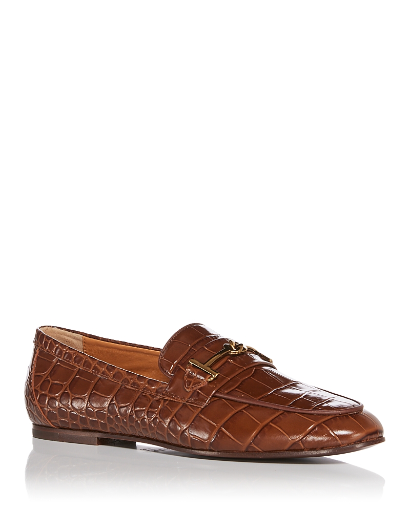 Tod's Women's Kate Croc Print Loafers - Exclusive