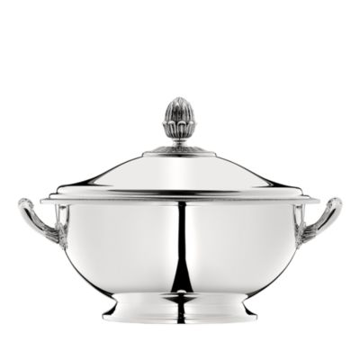 Malmaison Silver Plated Covered Soup Toureen