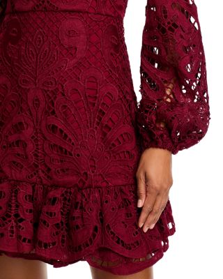 Long Sleeve Lace Dress - Exclusive