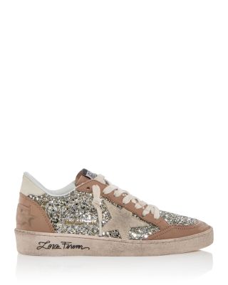 Unisex Ball Star Embellished Low Top Sneakers
