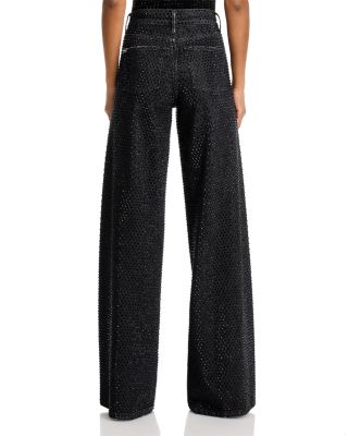 Trish Baggy Jeans in Maya Charcoal Black