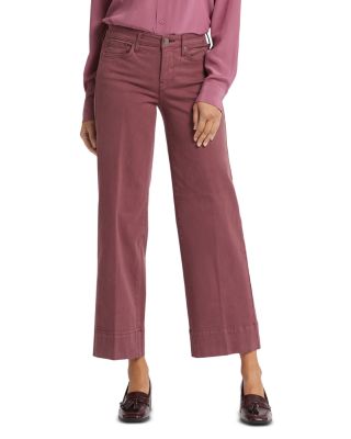 NYDJ - Teresa Mid Rise Wide Leg Ankle Jeans in Tavern