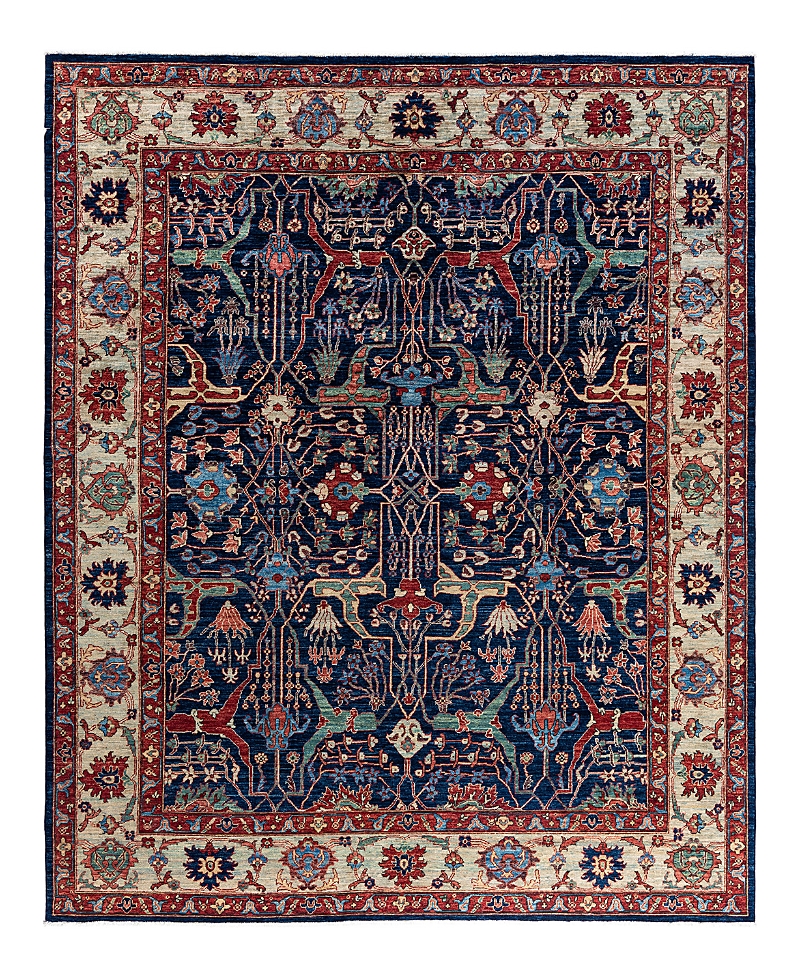 Bloomingdale's Serapi M1993 Area Rug, 8'1 X 9'10 In Blue