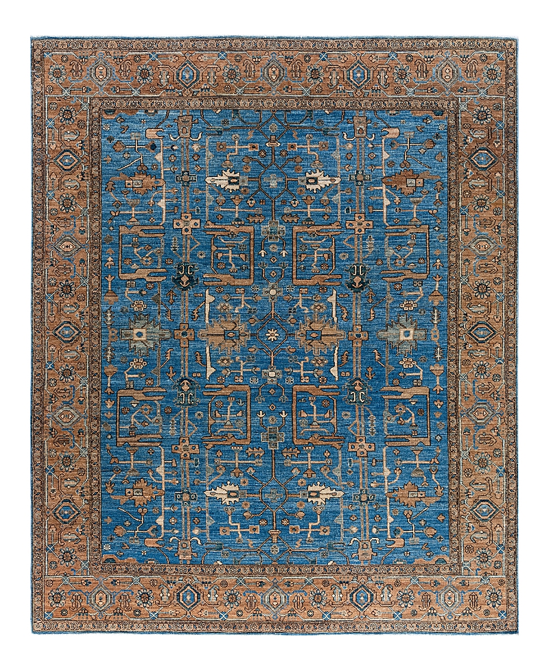 Bloomingdale's Serapi M1993 Area Rug, 8' X 10' In Light/blue