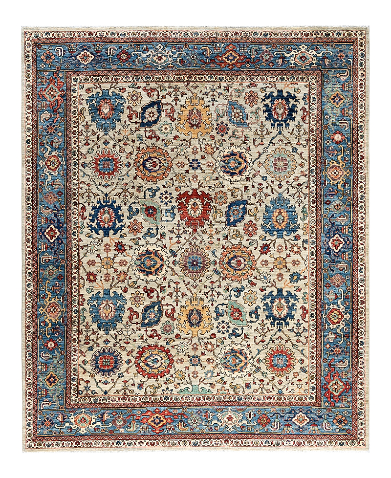 Bloomingdale's Serapi M1993 Area Rug, 8'3 X 9'10 In Light/blue