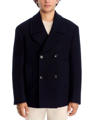 Wool &amp; Cashmere Double Breasted Peacoat